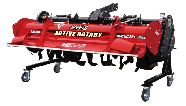 超耕速でコスト削減 保有トラクタで高速作業　ササキ